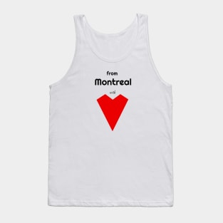 From Montreal with Love Tank Top